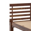 Penta Solid Wood Queen  Size Bed Without Storage (Provincial Teak Finish)
