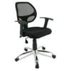 Ruffina Low Back Office Mesh Chair (Black)