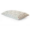 Basket Knit Pale Whisper Cotton Knitted Pillow Cover 12X20 Inches