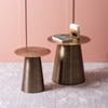 Gilded Iron Side Table in  Finish - Set of 2