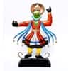 Desert Art Handpainted Metal Kerala Kathakali Dancer Figurine