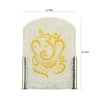 Devansh Glass Electric Wall Light in Brown Colour with Yellow Shade Count of 1 Light