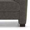 Farina Luxe 2 Seater Fabric Sofa in Ash Grey Velvet Colour