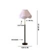 Devansh Wood & Metal Floor Lamp