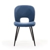 Ivoces Fabric Dining Chair in Blue Colour