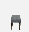 Aadhya Sheesham Wood Upholstered Bench In Walnut Finish