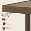 Tetra Square Solid Wood Coffee Table With Seats In Danish Walnut Finish In Olive Colour Fabric