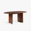 Gahana Solid Wood Dining Table in Brown Colour
