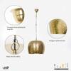 Hamisphere Etching Metal Pendant Light
