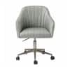 Doe Buck Colm Modern Sage Leatherette Office Chair