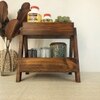 Louisa Wooden Kitchen Countertop Organiser