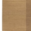 Jaipur Rugs Soft Geometric Jute Dhurrie Rug Brown 5x8 ft