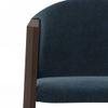Dorothy Fabric Accent Chair In Blue Colour