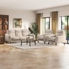 Ronan 1 Seater Fabric Sofa In Beige Colour