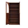 Uranus Solid Wood Bookshelf in Natural