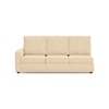 Apollo Compact Sofa (Colour : Birch Beige, Cushion : Hard, Back Type : High Back, Seating Capacity : Right Aligned 3 Seater + Right Aligned Chaise + Ottoman)