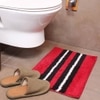 Yareli Multicolor Solid Natural Fiber 23x15 inches Anti-Skid Bath Mat