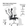 Hector High Back Mesh Office Chair With Hanger in Black Colour
