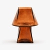 Lueur Amber Mini Handcrafted  Table Lamp