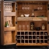 Wave Bar Cabinet