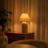 Sorrento Handicrafted Table Lamp in Black, blue and white Colour