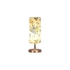 Multicolor cotton table lamp with Steel Base -54