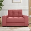 Calliro  Pull Out Sofa cum Bed  in Peach Colour