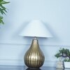 Joanna Metal Table Lamp With White Cotton Shade