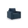 Apollo Compact Sofa Set (Colour : Lapis Blue, Cushion : Hard, Back Type : Regular, Seater : 3+2+1)