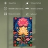 Abstract Aesthetic Lotus Canvas Wall Art 22 x 34 Inch