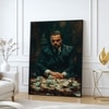 The Castle Decor Finance Motivation Wall Art Framed Painting 20x30 Inch