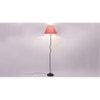 Sia Pink Jute shade with Iron floor lamp