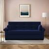 Serta 3 Seater Pull Out Sofa cum Bed  in Navy Blue Colour