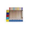Pinwheels Bunk Bed with Storage in Oak Colour BKBB045