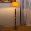 Devansh Wooden Floor Lamp