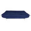 Merol 3 Seater Sofa Cum Bed In Navy Blue Color