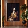 The Castle Decor Maharaja Ranjit Singh Heritage Wall Painting Framed Artwork 20x30 Inch