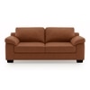 Esquel 3 Seater Leatherette Sofa in Tan Colour