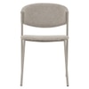 Scandinavian Kory Dining Chair Matte Beige Finish