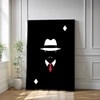 The Castle Decor Minimalist Mafia Style Wall Art Framed Painting 20x30 Inch
