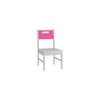 Lavista Solid Wood Kids Chair in Barbie Pink Colour