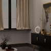 Stoa Paris Velvet Curtains for Window, Premium Dim-Out Curtain for Pack of 2, Date Night - Ivory Elegance