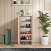 Trudo Modular Shoe Cabinet for 10 Pairs – Modern Space-Saving Shoe Storage Cabinet