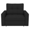 Barato  Pull Out Sofa cum Bed  in Black Colour