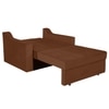 Step  Pull Out Sofa cum Bed  in Brown Colour