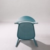 Kepler Brooks Serena Cafeteria Dining Chair in Teal Colour