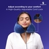 Neck Travel Memory foam Pillow Blue