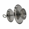 Metalsmith Two Tier Serveware Stand with Ring Handle Silver Finish