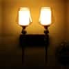 Eliante Phiora Gold And Brown Iron Wall Light With E27 Holder In Gold And Brown Colour