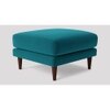 Turin Ottoman Color in T Blue